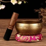 Expérience de son avec le grand bol tibétain