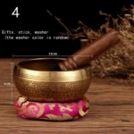 Grand bol tibétain pour la pratique spirituelle