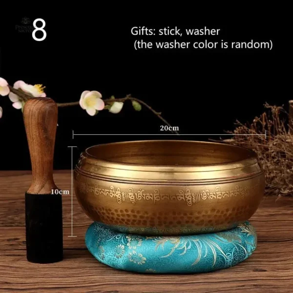 Bol chantant tibétain pour élever les vibrations