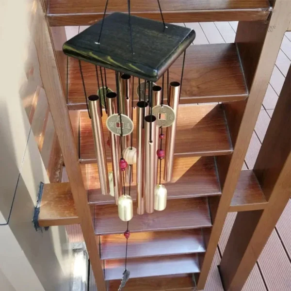 Son harmonieux du carillon éolien en métal