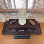 Plateau en bois pour méditation et prière