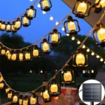 Guirlande lumineuse solaire pour une ambiance jardin apaisante