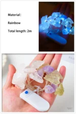 Accessoire décoratif en quartz naturel lumineux et zen