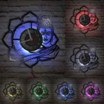 Horloge design Bouddha pour une ambiance méditative