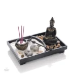Jardin miniature pour une ambiance paisible et méditative