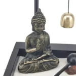 Jardin zen japonais compact pour un effet relaxant à la maison