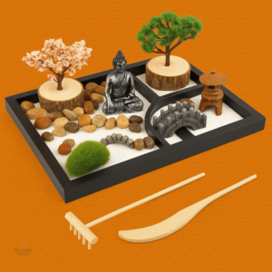 Jardin zen miniature à créer soi-même