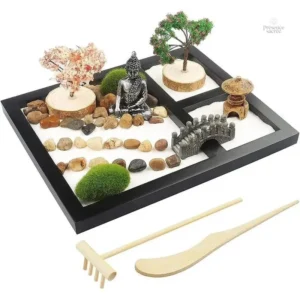 Mini jardin zen à personnaliser pour votre intérieur
