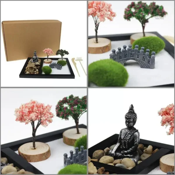 Décoration zen miniature à réaliser soi-même