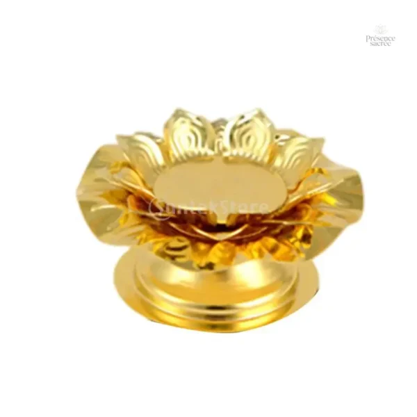 Lampe à huile Bouddha, source de lumière apaisante