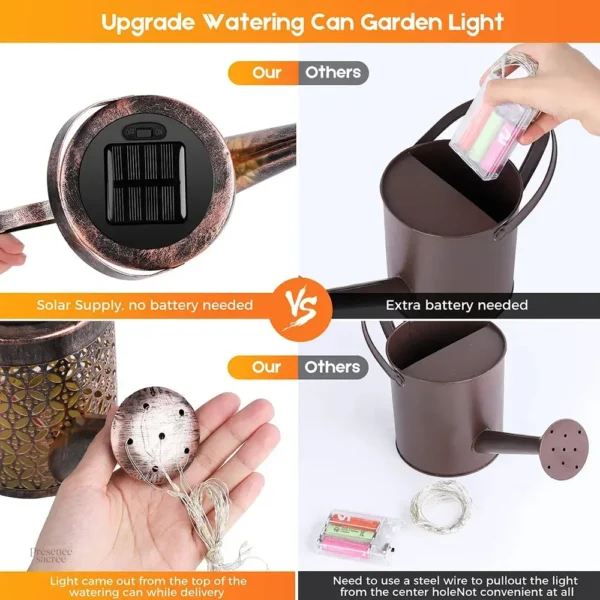 Lampe de jardin écologique au design unique