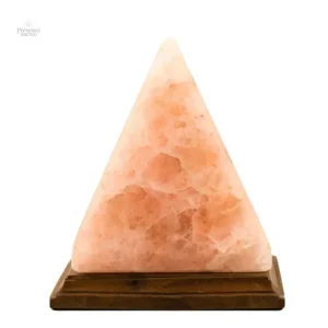 Lampe sel Himalaya pyramide illuminant l'espace