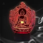 Lampe Bodhisattva 3D pour une ambiance zen