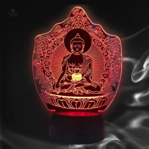 Lampe Bodhisattva 3D pour une ambiance zen