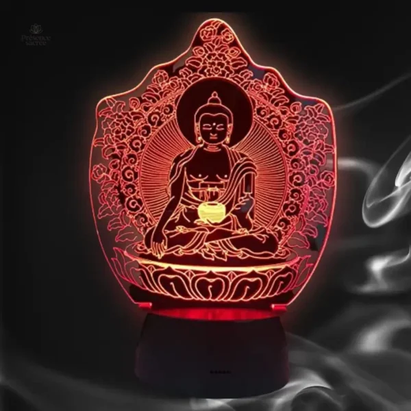 Lampe Bodhisattva 3D pour une ambiance zen