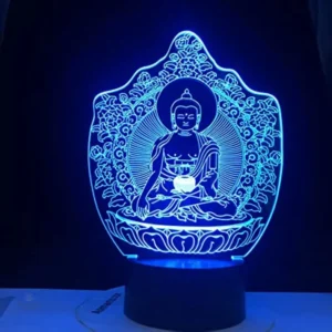 Décoration bouddhiste en 3D avec design Bodhisattva