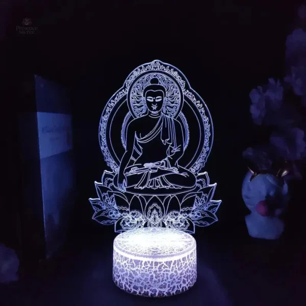 Lampe Bouddha en résine, éclaire votre espace de sérénité