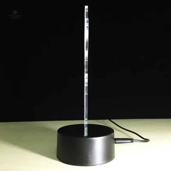 Lumière douce avec la lampe Bouddha et motif lotus