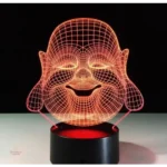 Lampe spirituelle Bouddha inspirée du lotus