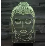 Ambiance paisible avec la lampe Bouddha et lotus