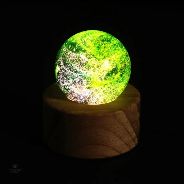 Lampe d'ambiance, support à la méditation et au yoga
