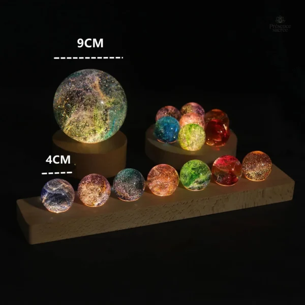 Lampe Boule Zen, favorise l'équilibre énergétique