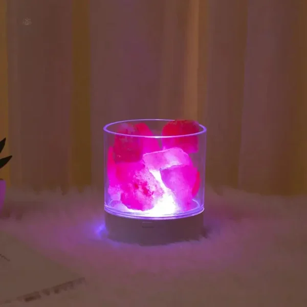 Lampe en cristal de sel, bien-être et sérénité