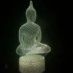 Lampe Bouddha apaisante pour décoration intérieure