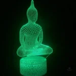Lampe d'ambiance Bouddha pour chevet moderne