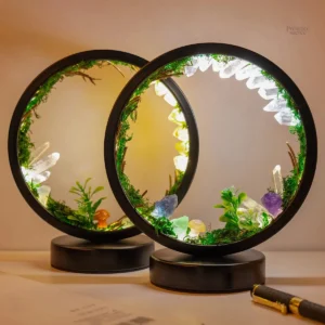 Lampe de Chevet Forêt de Quartz