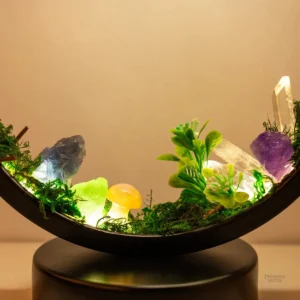Lampe Zen en quartz pour ambiance apaisante