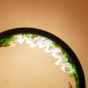 Lampe de chevet décorative en quartz
