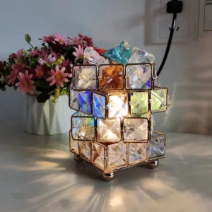 Lampe de l'Himalaya, lumière douce et relaxante