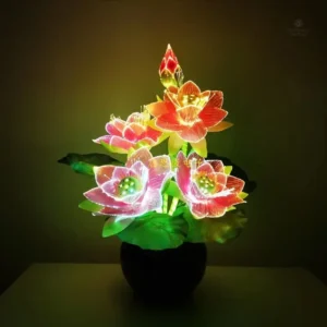 Lampe Lotus zen illuminant votre espace de sérénité