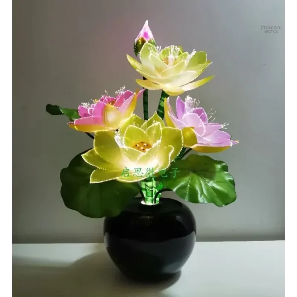 Lampe fleur de Lotus pour une ambiance apaisante