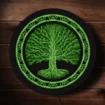 Lampe Murale LED Arbre de Vie, design zen