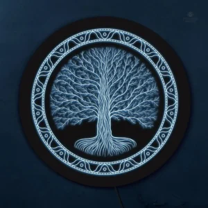 Éclairage mural Arbre de Vie, ambiance apaisante