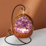 Lampe en améthyste, symbole de sérénité et bien-être