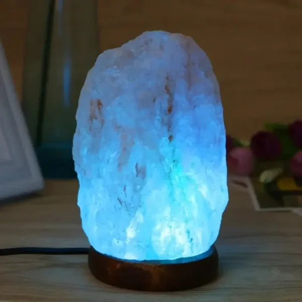 Lampe de sel Himalaya, purifiant l'air naturellement