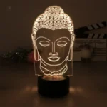Lampe Bouddha décorative zen pour une ambiance apaisante