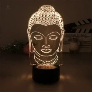 Lampe Bouddha décorative zen pour une ambiance apaisante