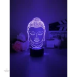 Éclairage doux avec lampe Bouddha, symbole de sérénité