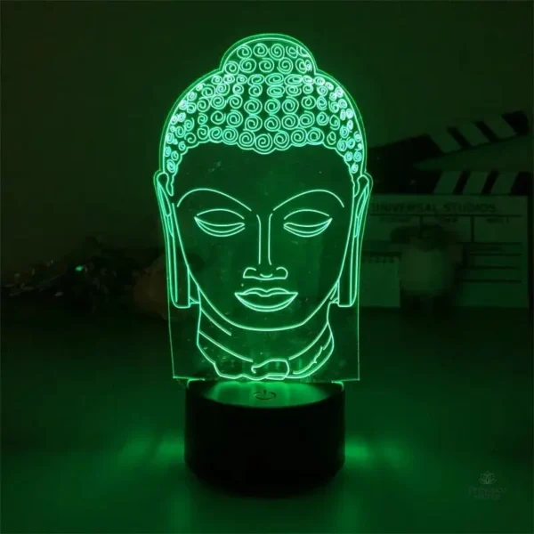 Élégante lampe Bouddha, ajout zen pour votre espace de vie
