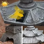 Lanterne de jardin en style traditionnel