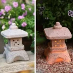 Lanterne solaire pour ambiance asiatique extérieure