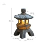 Lanterne solaire décorative pour extérieur