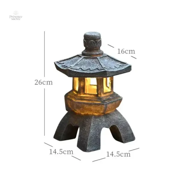 Lanterne solaire décorative pour extérieur