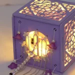 Lanterne Fait Main avec Motifs Chinois