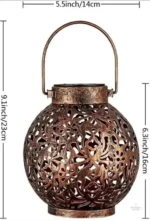 Objectif décoratif solaire de jardin avec charme ancien