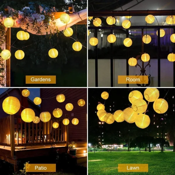 Lanterne solaire, ambiance paisible pour le jardin